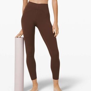 Lululemon Unlimit Tight in Brown Earth size 6 leggings